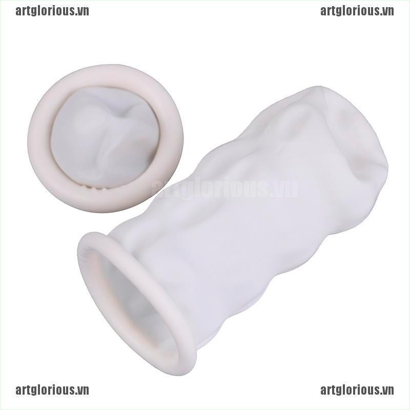 Set 20/100 vỏ bọc ngón tay bằng cao su latex sử dụng một lần an toàn chất lượng cao
