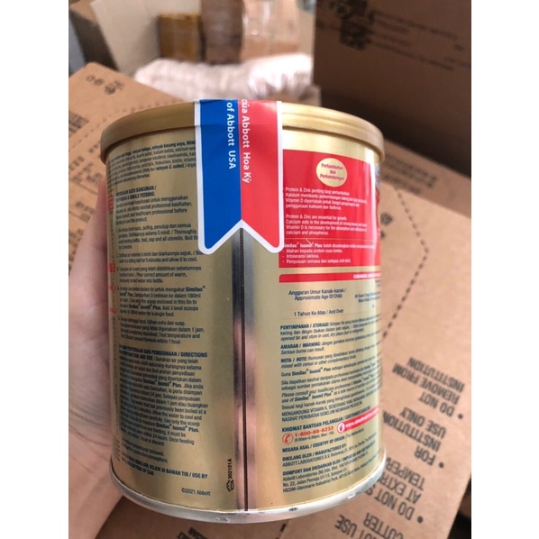 Sữa Similac Isomil Plus 400g mẫu mới