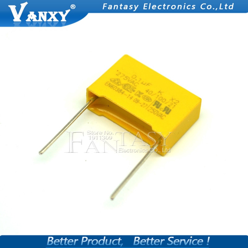 Set 20 Tụ Điện Polypropylene 100nf 275vac Pitch 15mm X2 Polypropylene 275v 0.1uf Chuyên Dụng | BigBuy360 - bigbuy360.vn