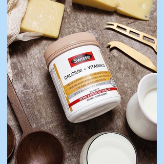 Bổ sung Canxi và Vitamin D Swisse Ultiboost Calcium Vitamin D - 150 viên