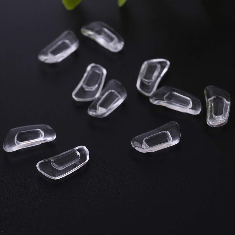 [Hàng mới về] Set 5 cặp đệm mũi mắt kính mát-xa bằng silicon mềm