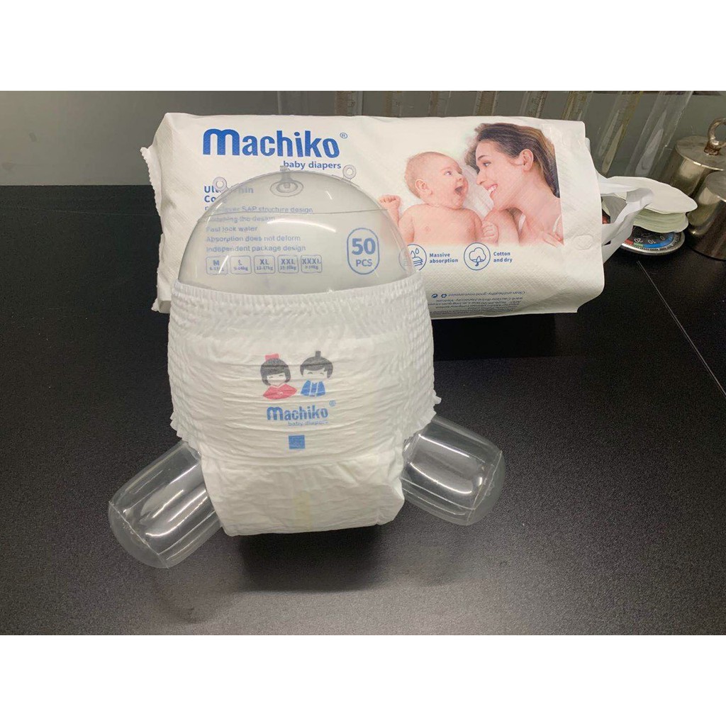 Tã bỉm cao cấp  Machiko M50/L50/XL50/XXL50/XXXL50