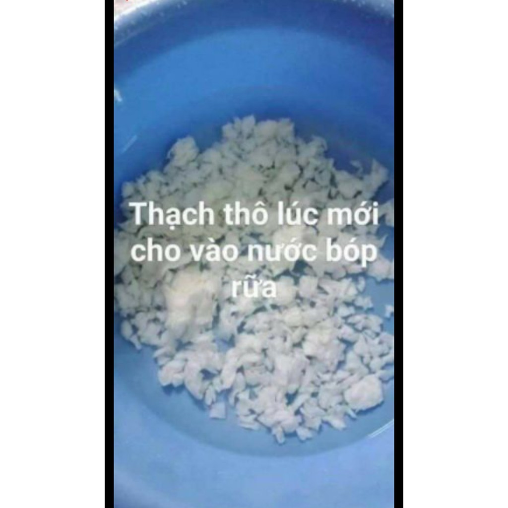 Bán sỉ 1Kg Thạch dừa loại 15Ly ép thô (khô) tặng hương dừa giá rẻ