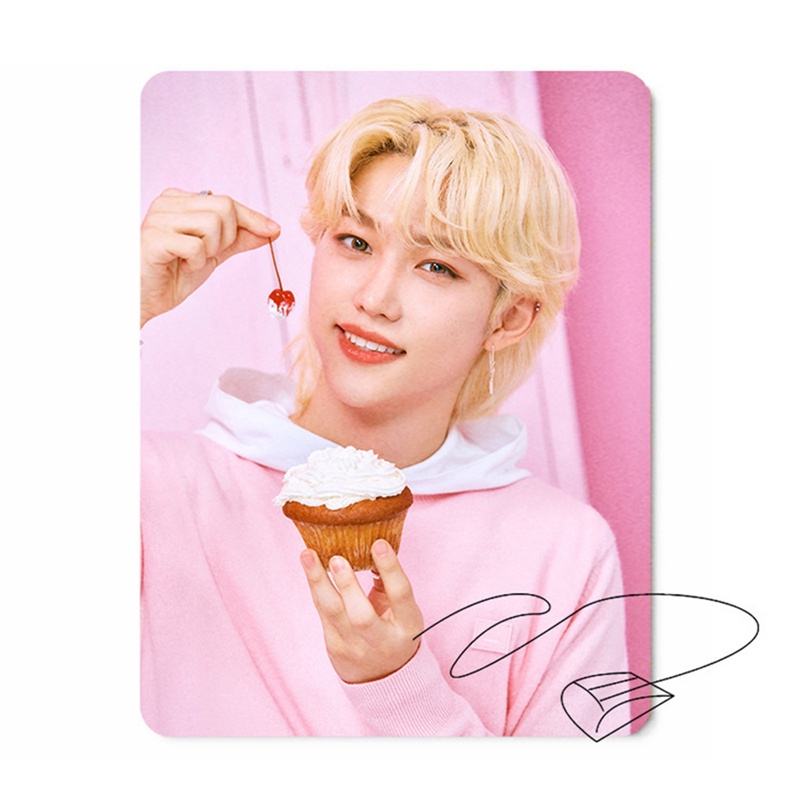Tmdbyx Miếng Lót Chuột Cao Su Chống Trượt In Hình Nhóm Nhạc Stray Kids