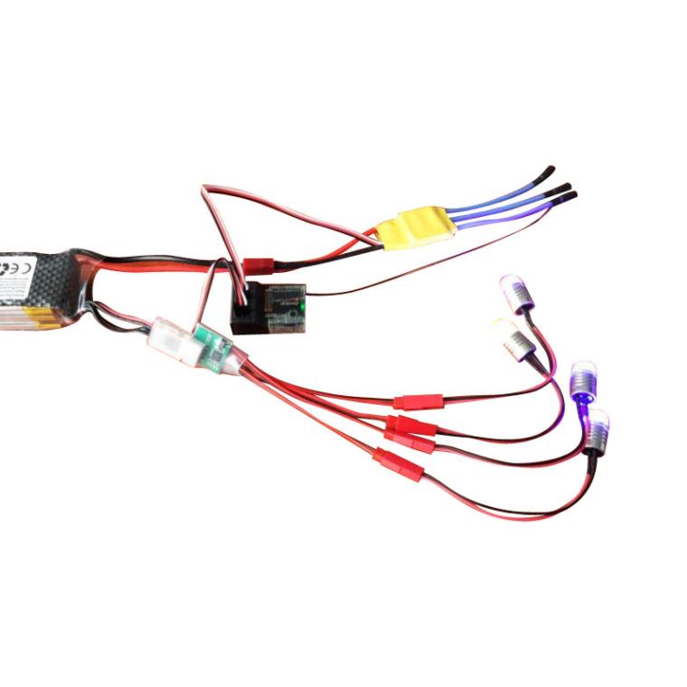 Bộ điều khiển đèn máy bay mô hình đèn led