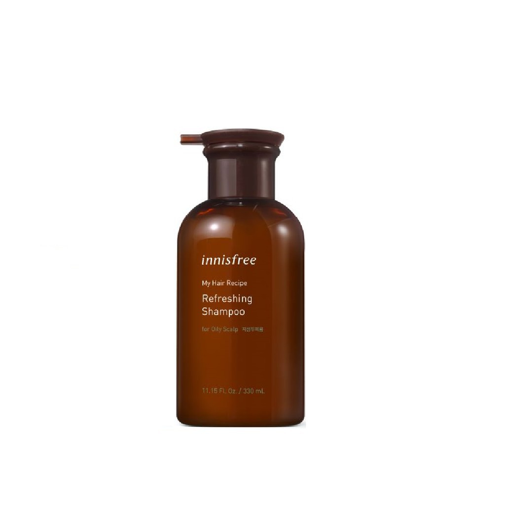 Dầu Gội cho da đầu dầu innisfree My Hair Recipe Refreshing Shampoo For Oily Scalp 330ml [SooheeCos] DG253