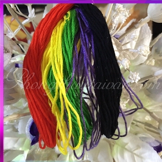 Chỉ Ngũ sắc(Tệp 5 màu) phong thủy