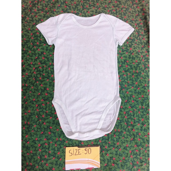 Bộ liền thân body uniqlo thông hơi cho bé trai bé gái