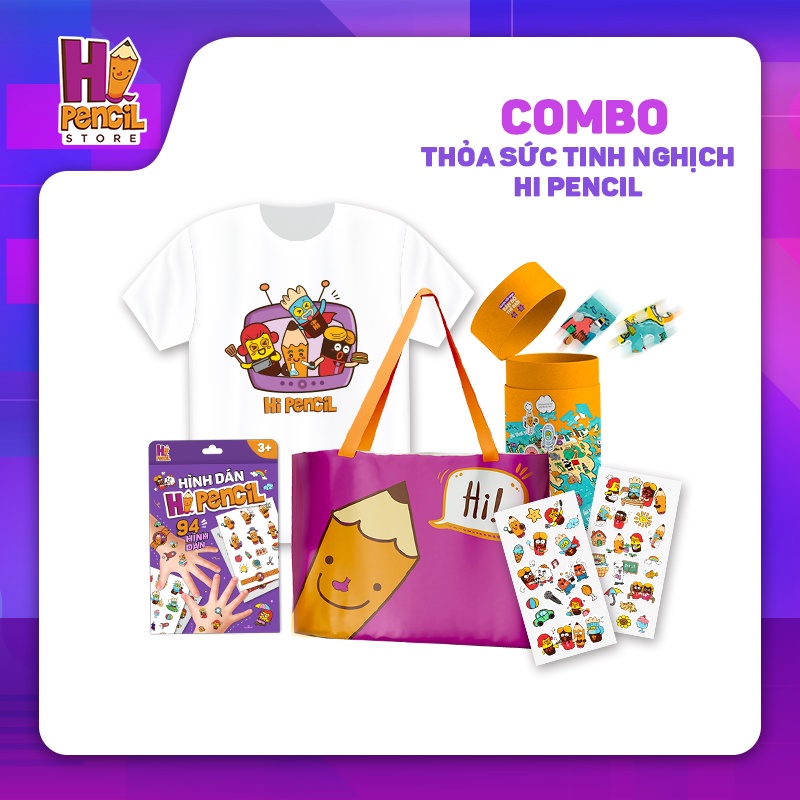 Combo đồ chơi thỏa sức tinh nghịch Hi Pencil