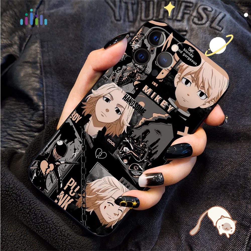 Mềm Ốp Lưng Họa Tiết Hoạt Hình Cho iphone 7 8 7 + 8 + 6 + 6s + xr xs max 5 5s K10 tokyo revengers