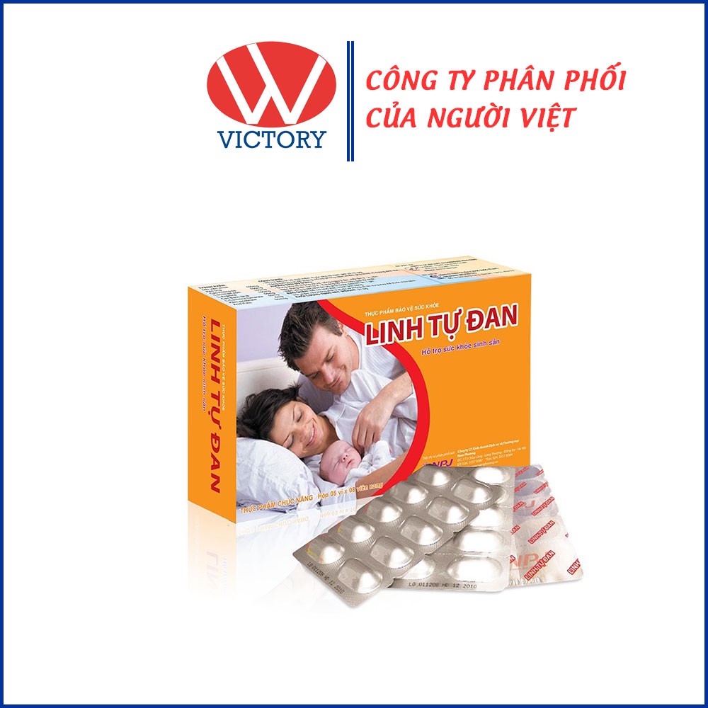 Linh Tự Đan Hộp 30 Viên hỗ trợ điều trị các trường hợp vô sinh hiếm muộn cho cả nam và nữ