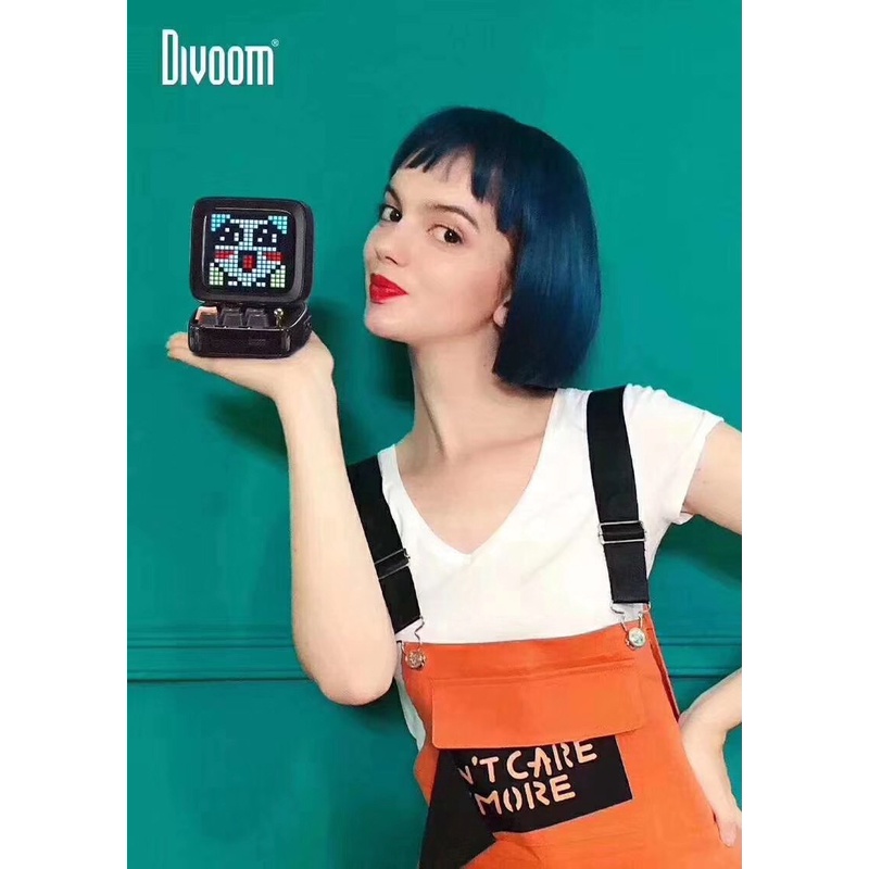 [Mã ELHACE giảm 4% đơn 300K] Loa thông minh Divoom Ditoo Plus 10W Plus - Hình dáng Loa retro- LED 256 Full RGB - có app