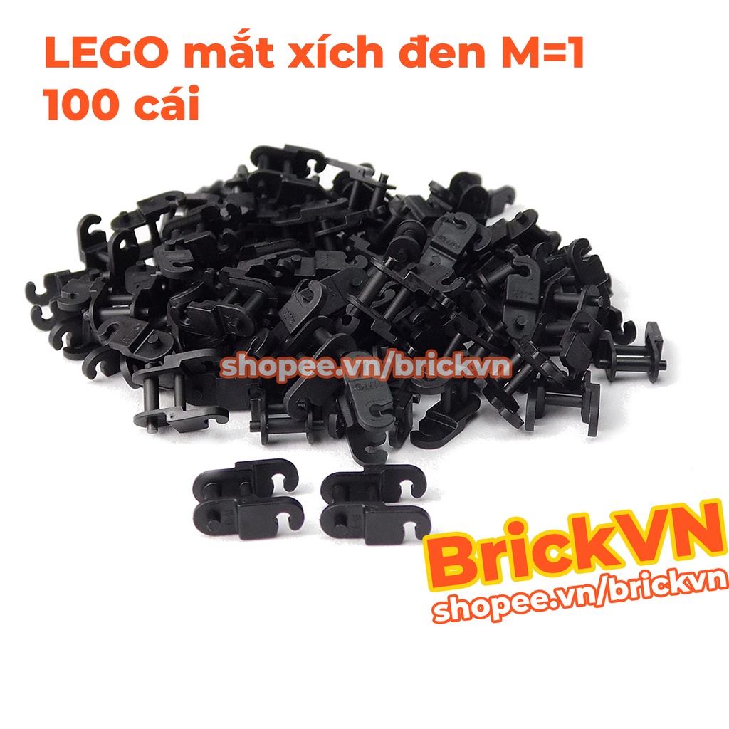 LEGO Technic Mắt Xích Đen M=1 - LEGO Black Chain Link M=1 ID 6044702 14696