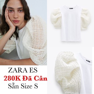 Áo tay bồng Zara ( Vợt sale sẵn size S)
