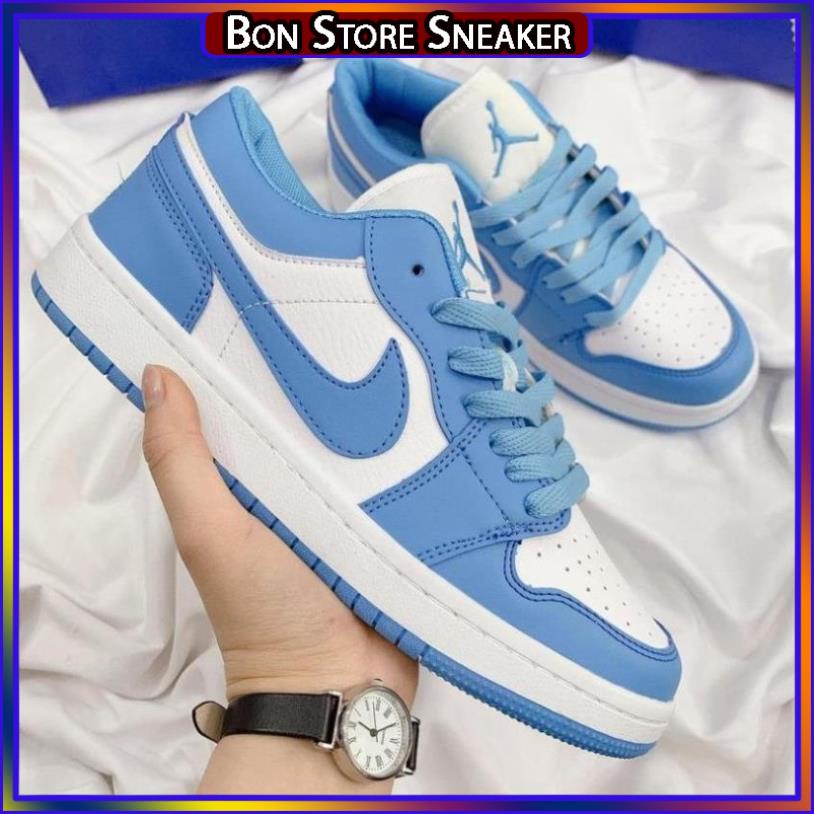 Giày thể thao Jordan 1 đen trắng cổ thấp, Giày JD low panda nam nữ siêu hot dễ phối đồ - Hàng chuẩn Full Box Bill