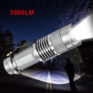 Đèn Pin LED siêu sáng 3500 LM CREE Q5 14500 AA