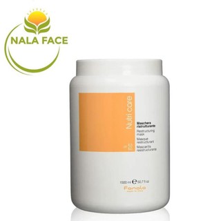 Ủ Tóc Fanola Nutri Care phục hồi hư tổn Maschera Ristrutturante 1500ml từ Ý