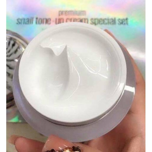 [GIÁ GỐC] SET KEM ỐC SÊN DƯỠNG TRẮNG GOODAL PREMIUM SNAIL TONE UP CREAM