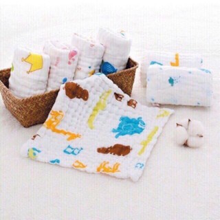 Khăn mặt xô 6 lớp rửa mặt cho bé