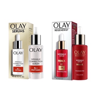 Serum Chống Nhăn hiệu quả Olay Wrinkle Correction Vitamin B3 + Collagen Peptides 40ml hàng Mỹ