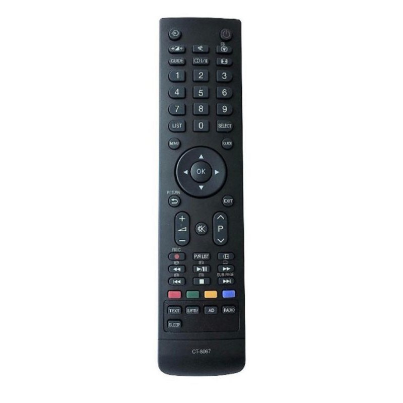 REMOTE ĐIỀU KHIỂN TIVI TOSHIBA SMART CT8067 CHÍNH HÃNG