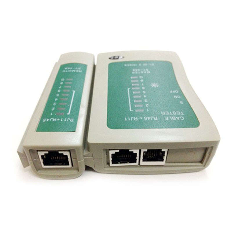 Thiết bị test cáp mạng 468 đa năng RJ45 + RJ11