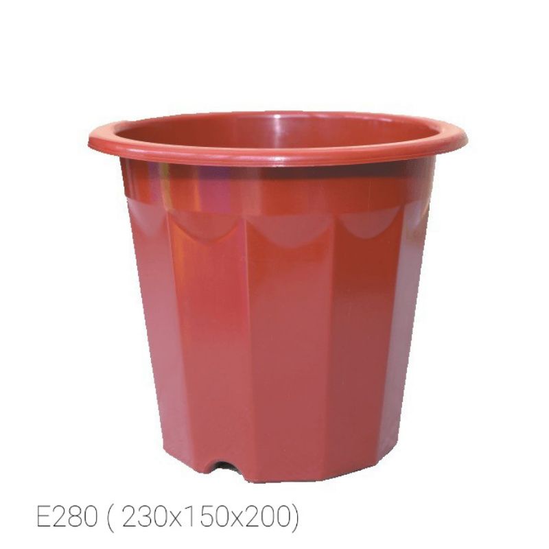 Chậu nhựa E 280 kích thước miệng 23x cao 20cm