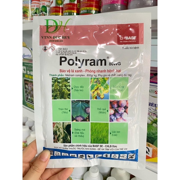 Polyram 80WP  - Phòng trừ hữu hiệu cùng lúc nhiều loại nấm bệnh