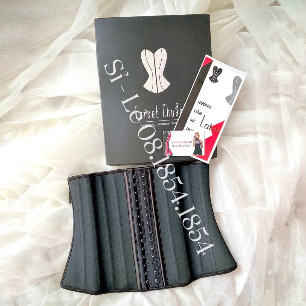 {CAM KẾT CHẤT LƯỢNG TƯƠNG ĐƯƠNG 1TR2} Đai nịt bụng Latex sau sinh Hy Lạp Corser giảm mỡ 25 xương - Gen nịt bụng cao cấp