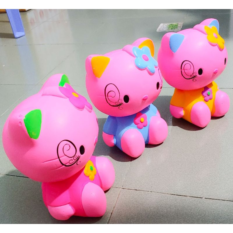 Heo đất tiết kiệm mèo kitty cao 25cm