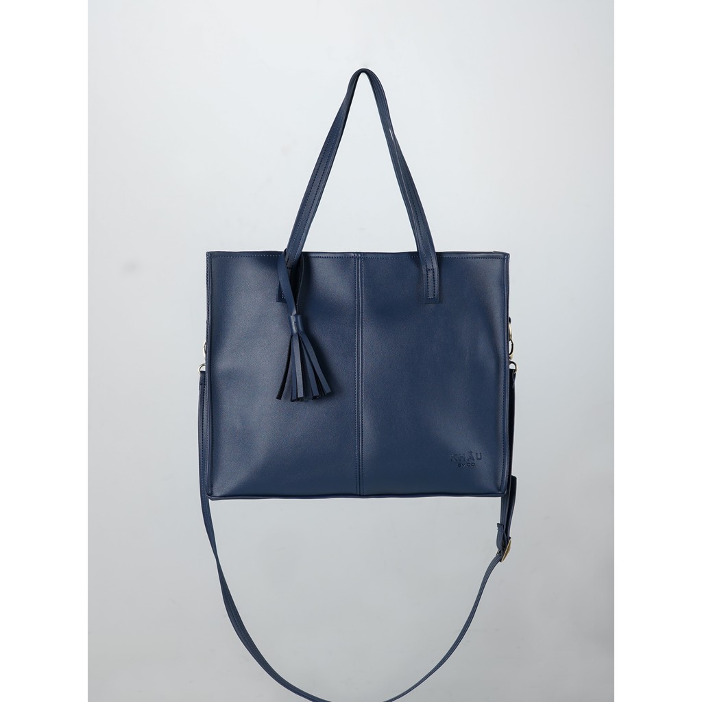 Túi tote da KHÂU BY CQ đeo chéo Bali (Size lớn) đựng vừa A4, Laptop