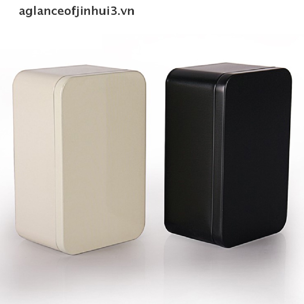 1 Hộp Thiếc Đựng Trà / Bánh Quy / Bánh Quy Bằng Thiếc