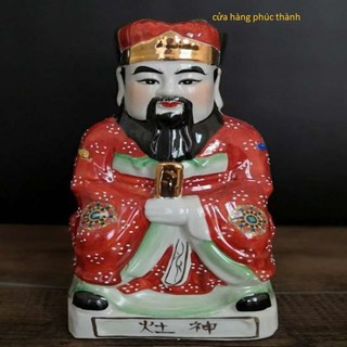 ông táo quân màu ( sành sứ )
