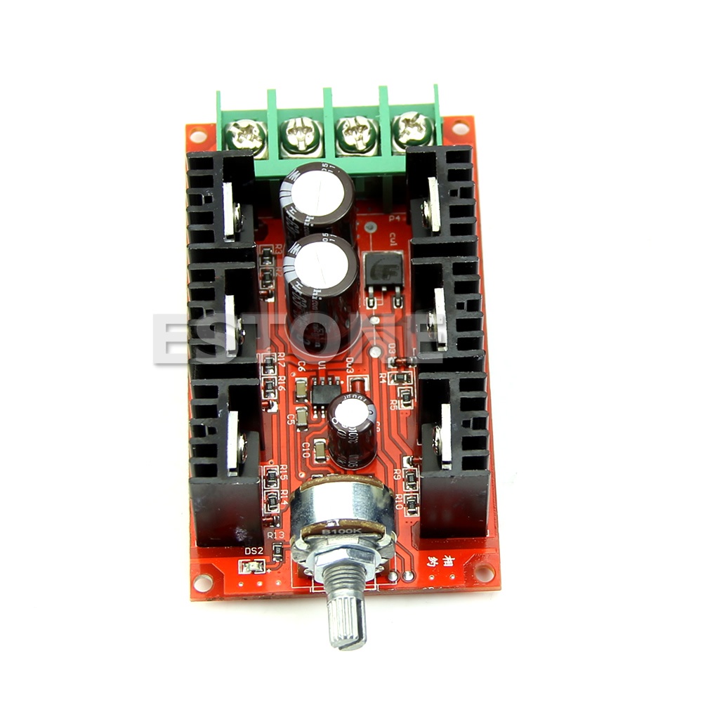 Bộ Điều Khiển Tốc Độ Động Cơ 2000W 40A 10-50V DC 12V 24V 48V MAX