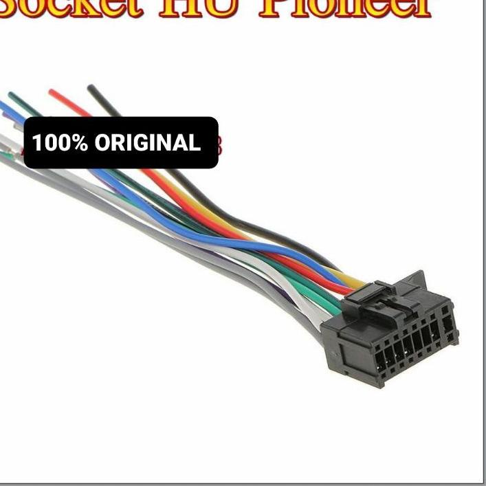 Dây Cáp Ổ Cắm 16PIN Chuyên Dụng Cho Pioneer DEH And DXT Tape Pioneer 2012 To Up / Cáp Âm Thanh Pioneer Dh-S505BT DEH