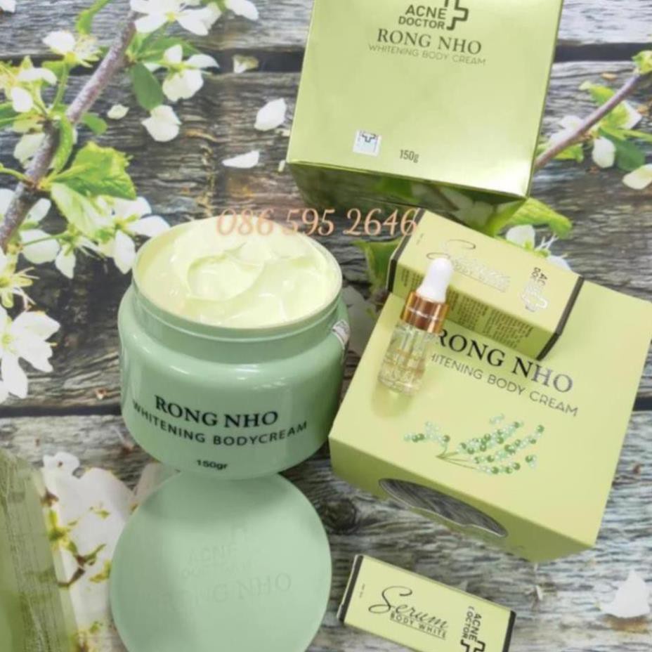 Kem Body Rong Nho Acne Body Tặng Serum Body White Acne Doctor Kích Trắng | BigBuy360 - bigbuy360.vn