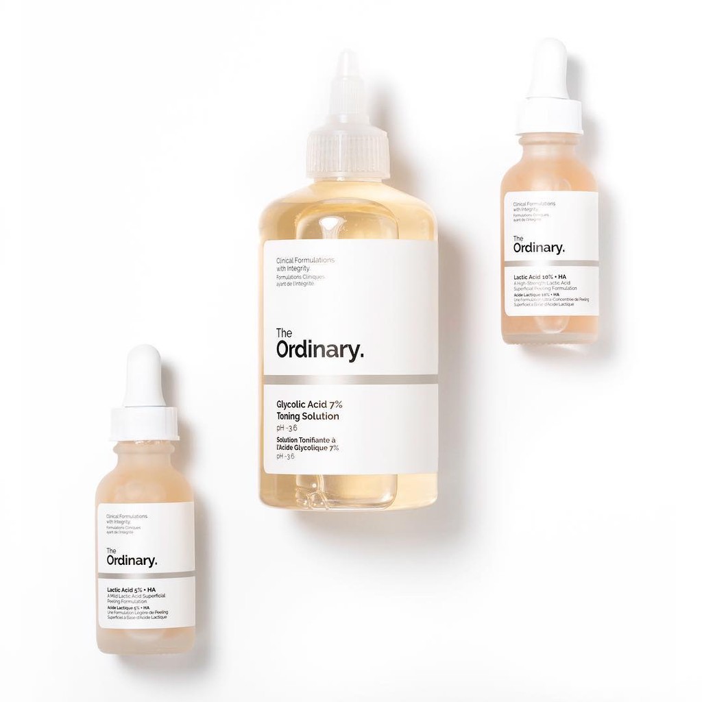 Toner tẩy da chết 240ml Glycolic Acid 7% Toning Solution The Ordinary - Skinfa.