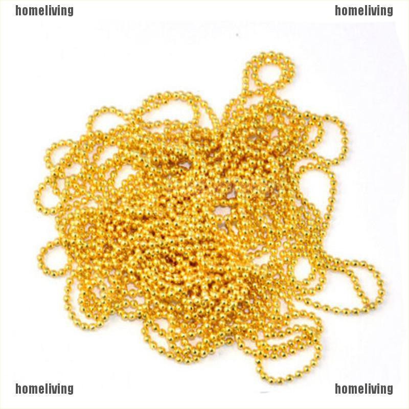 [homeliving] Cuộn Dây Chuỗi Hạt 3D Kim Loại Dài 1M