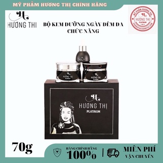 Bộ kem dưỡng đa chức năng sáng tối hổ trợ ngăn ngừa nám tàn nhang Mỹ phẩm Hương thị 3 món