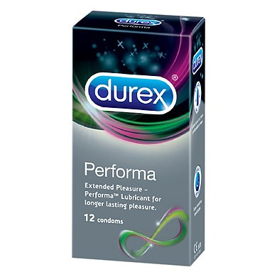 Bao cao su Durex Perfoma kéo dài thời gian