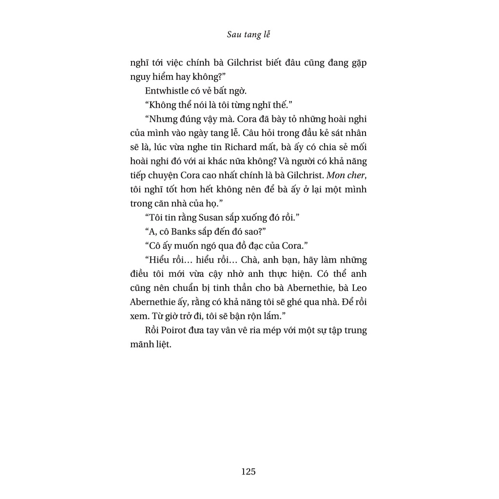 Sách Sau Tang Lễ - After The Funeral