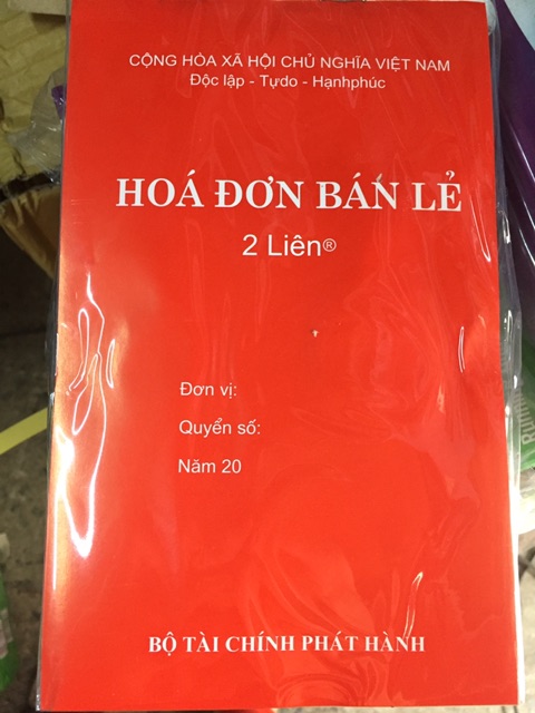 Hoá đơn bán hàng tiện dụng các loại.Combo30k