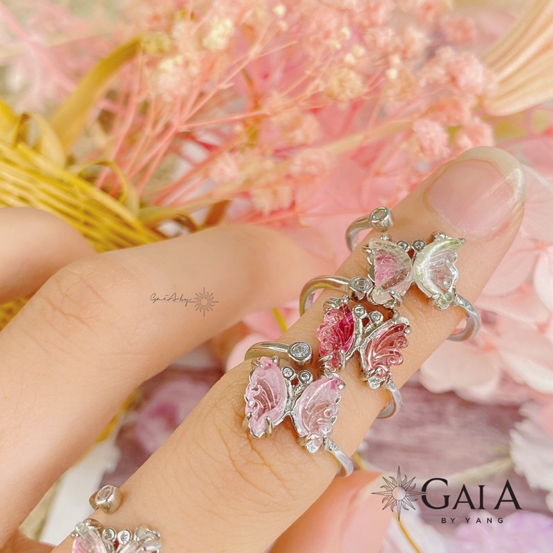 Nhẫn đá tourmaline  - Gaia By Yang