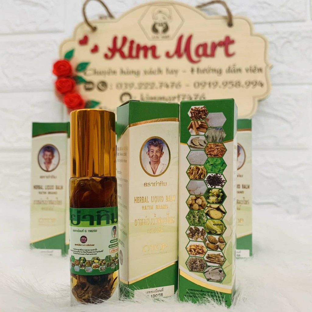 Dầu 22 vị Thảo dược Thái Lan.