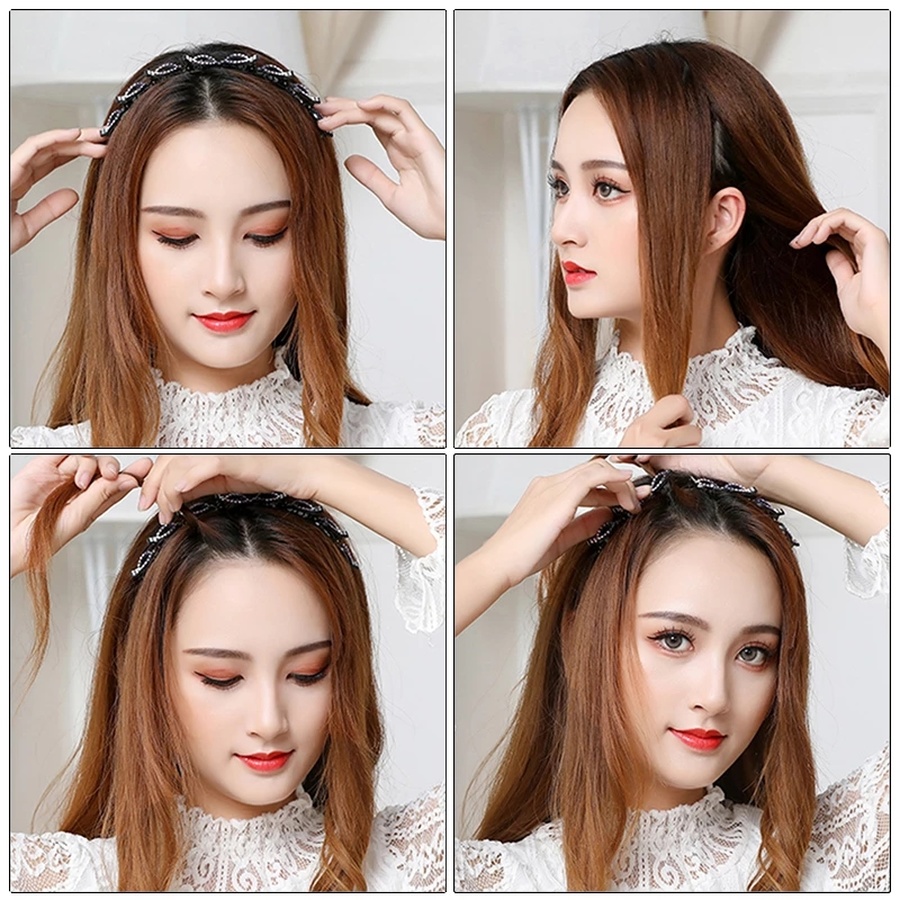 (Hàng Mới Về) Kẹp Tóc Đính Đá Xinh Xắn Dành Cho Nữ