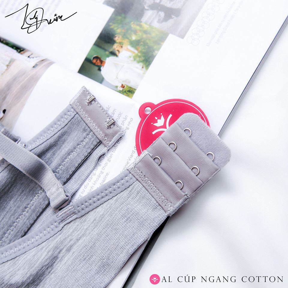 Áo lót cup ngang cotton mềm mịn thoáng mát hè 2021 | luliqueen | BigBuy360 - bigbuy360.vn