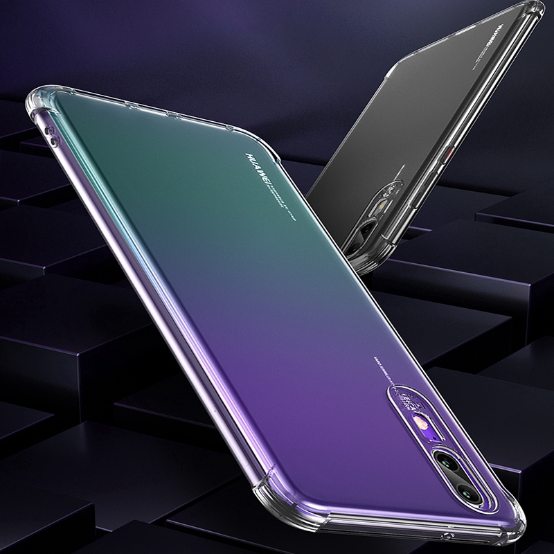 Ốp điện thoại chống va đập trong suốt thích hợp cho Huawei P10 P20 P30 Pro / Lite Nova 5 5i Pro 4 4e 3 3e 3i Mate 30