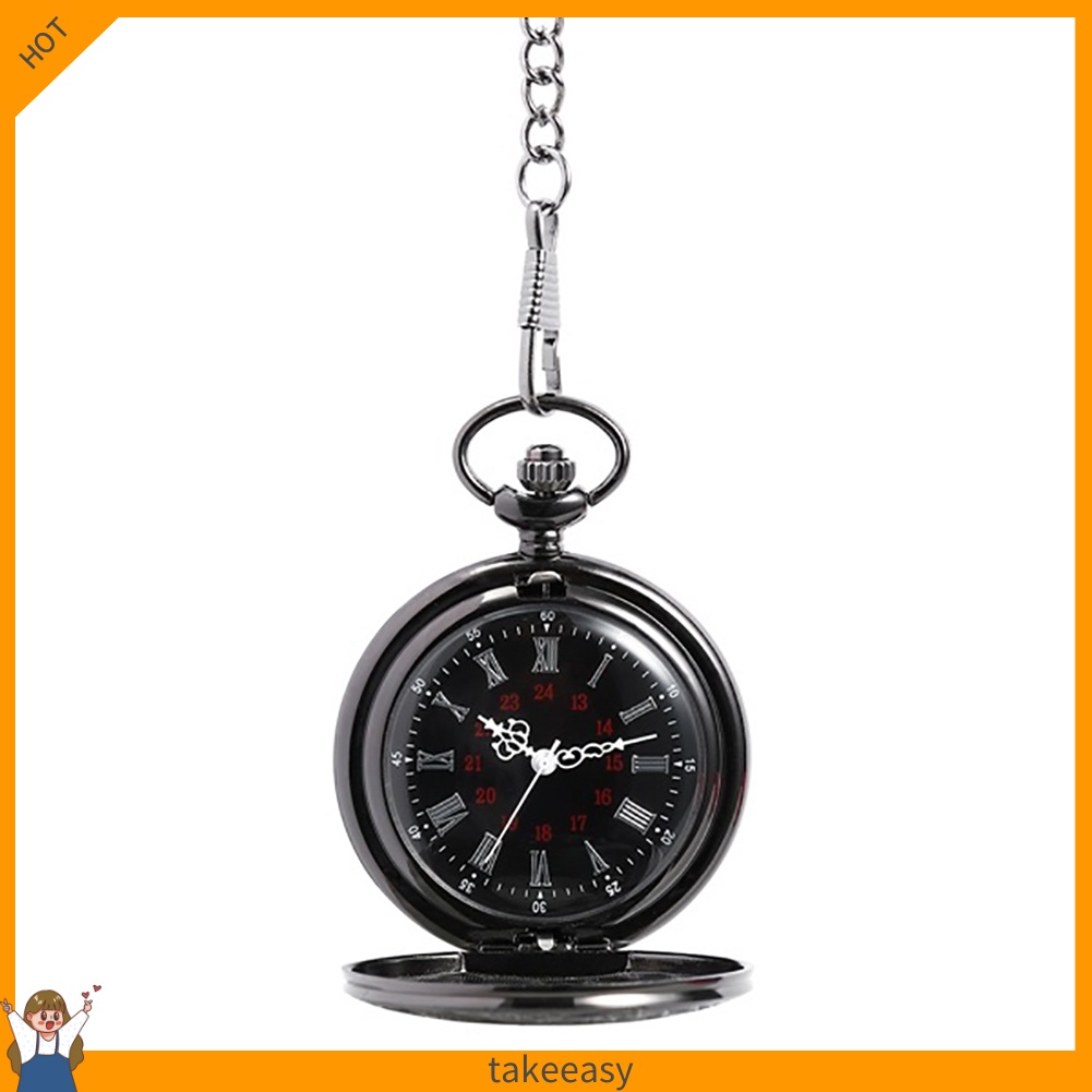 Đồng hồ quả quýt số La Mã phong cách vintage