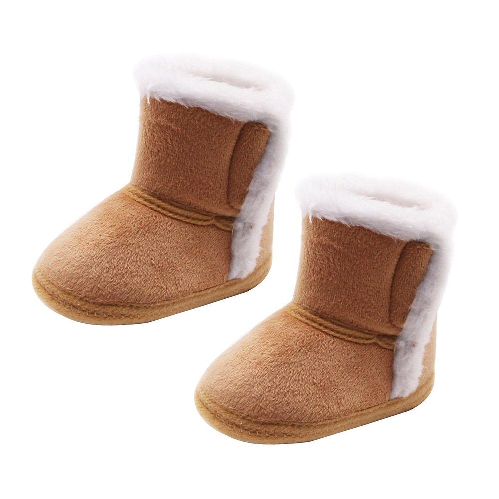 EUTUS Giày Lông Nhung Chống Trượt Cho Bé Sơ Sinh