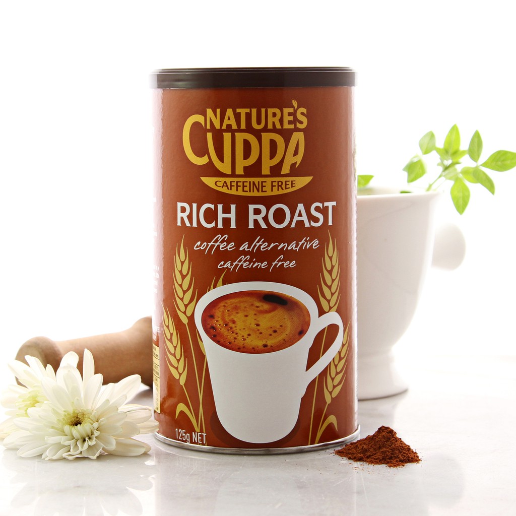 Cafe Ngũ cốc Đức- Natures Cuppa Rich Roast Coffee Alternative Caffeine Free 125g- Thực dưỡng Online